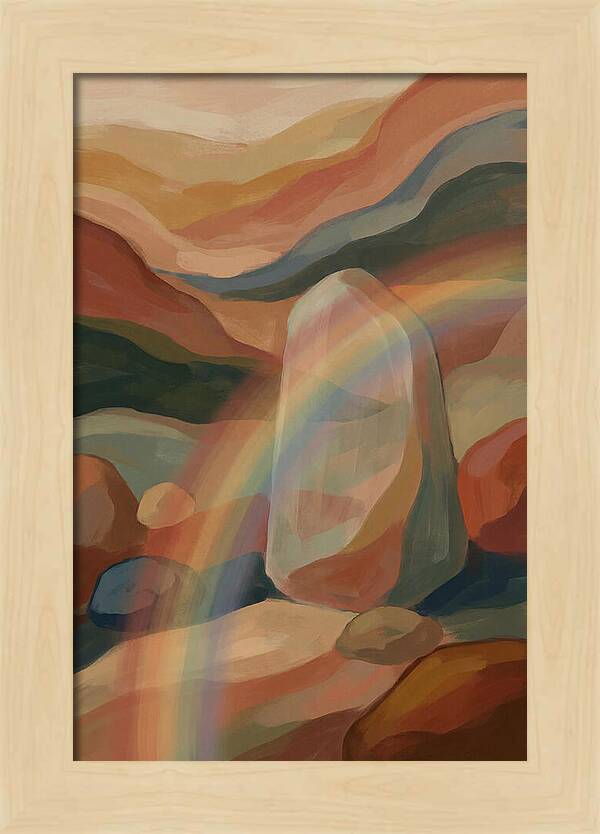 Rainbow Prism Refraction