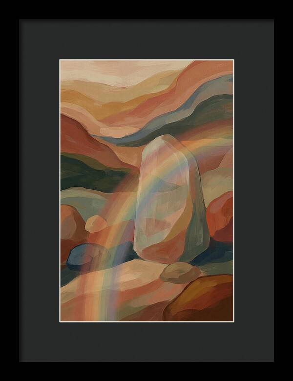 Rainbow Prism Refraction