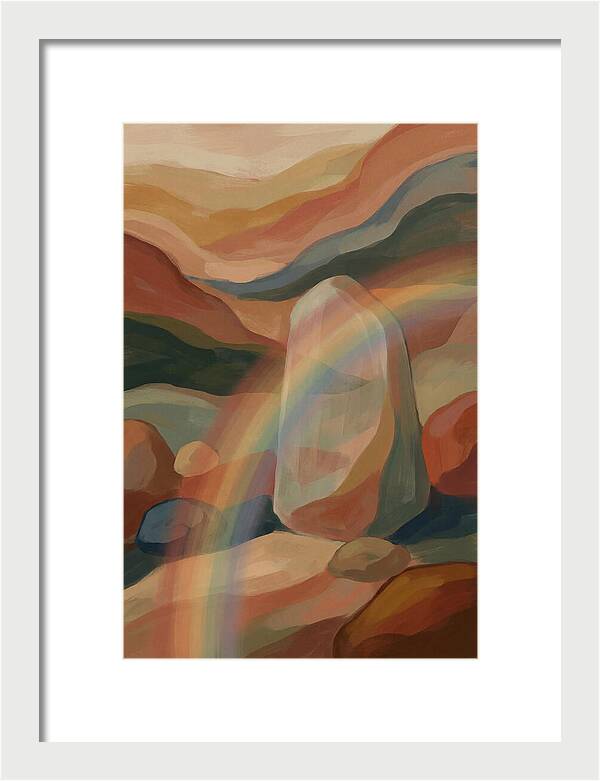 Rainbow Prism Refraction
