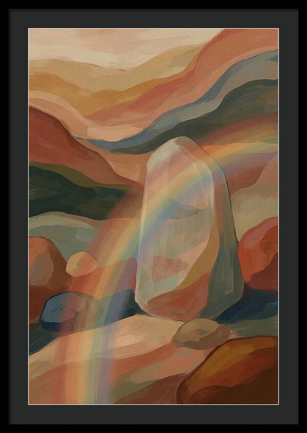 Rainbow Prism Refraction