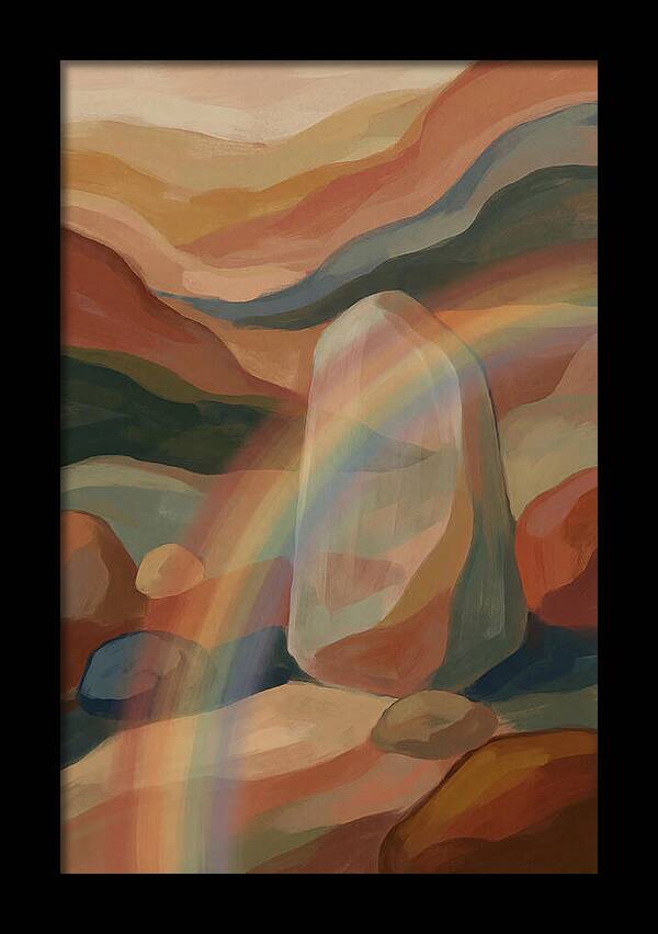 Rainbow Prism Refraction