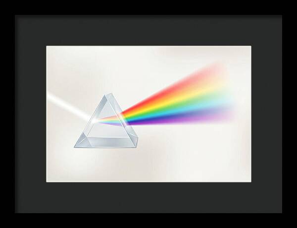 Rainbow Prism Refraction