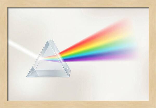 Rainbow Prism Refraction