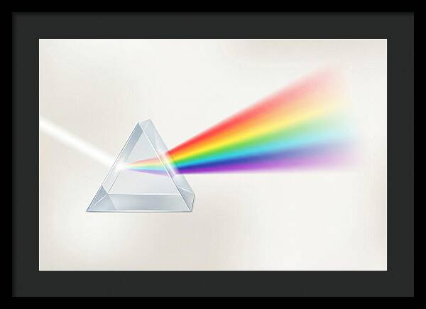 Rainbow Prism Refraction