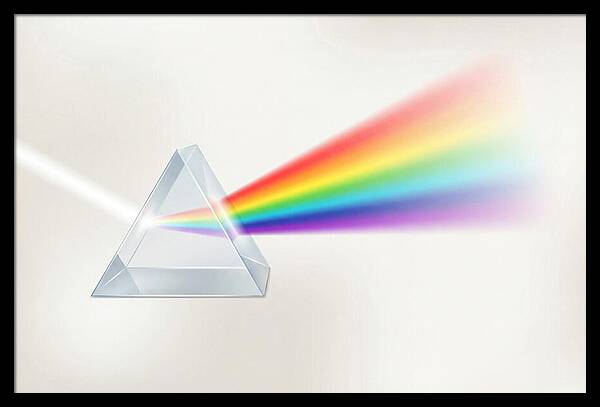 Rainbow Prism Refraction