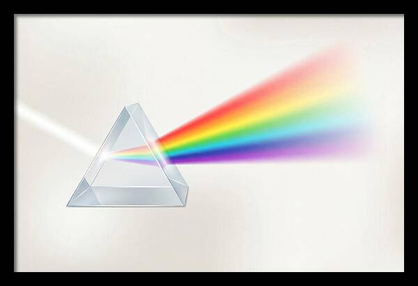 Rainbow Prism Refraction