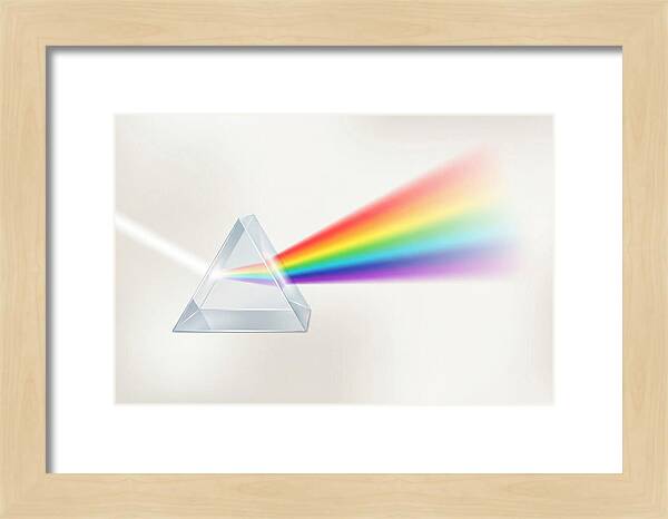 Rainbow Prism Refraction
