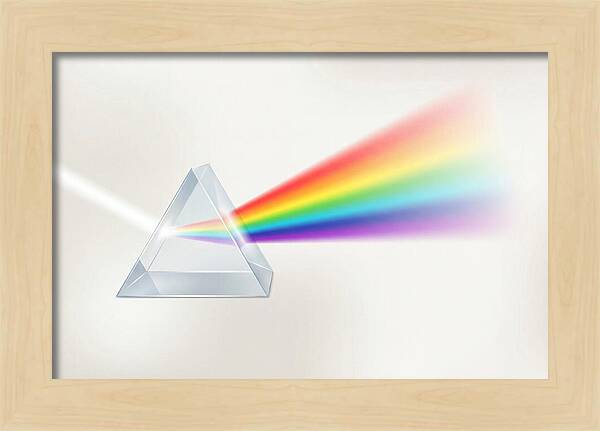 Rainbow Prism Refraction
