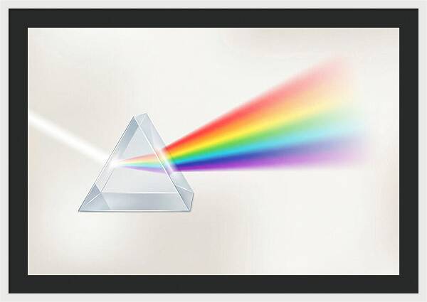 Rainbow Prism Refraction