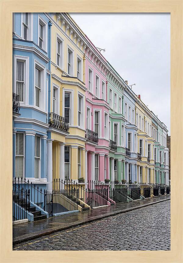 Rainbow Row Charm