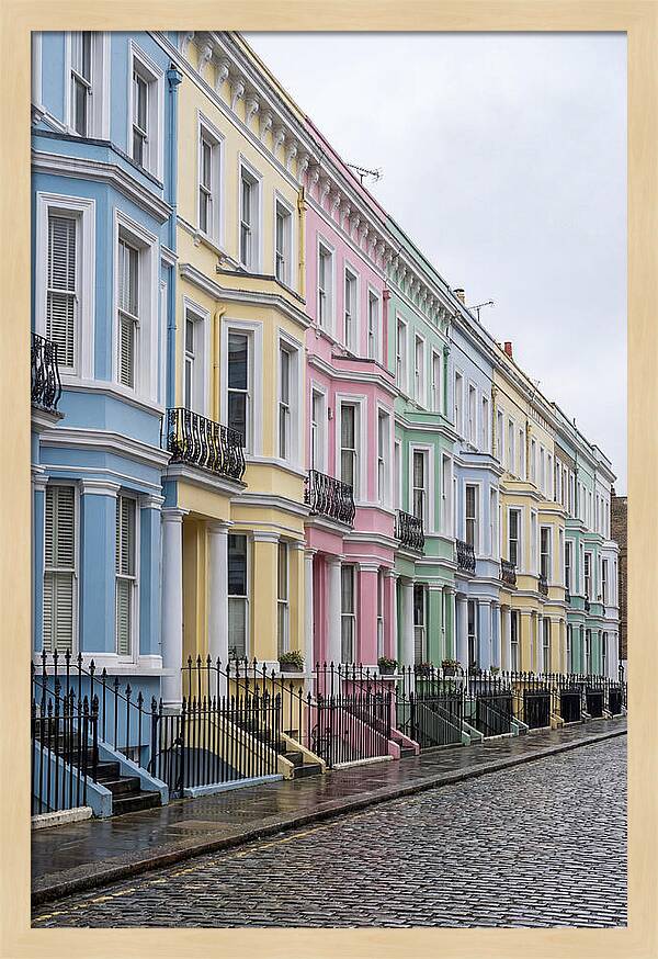 Rainbow Row Charm