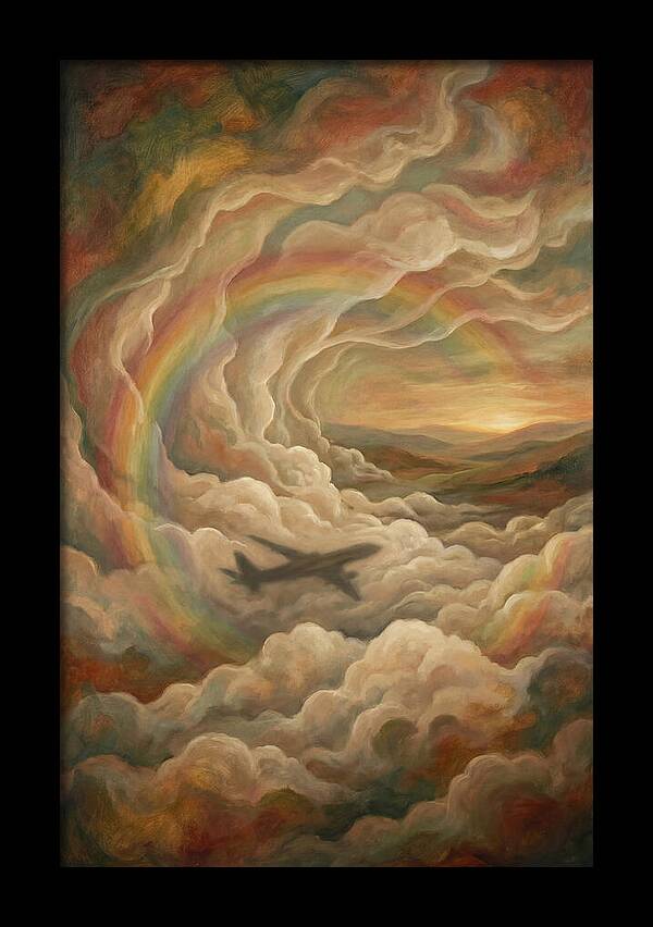 Rainbow Wheel Glory Around Aircraft