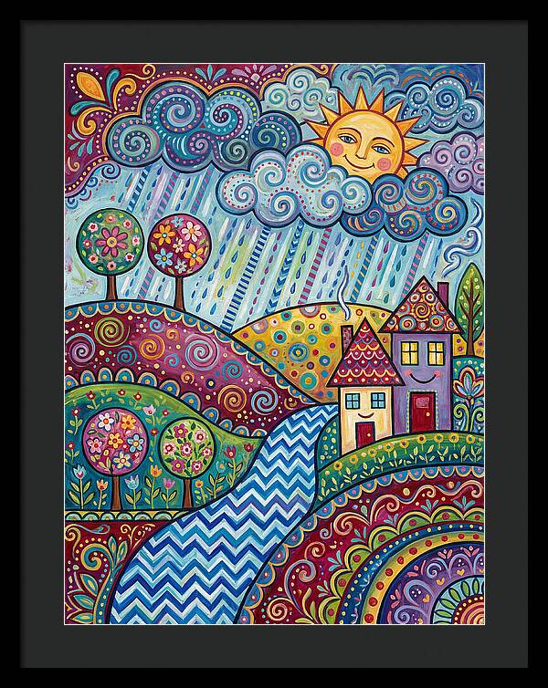 Rainy Day Folk Landscape