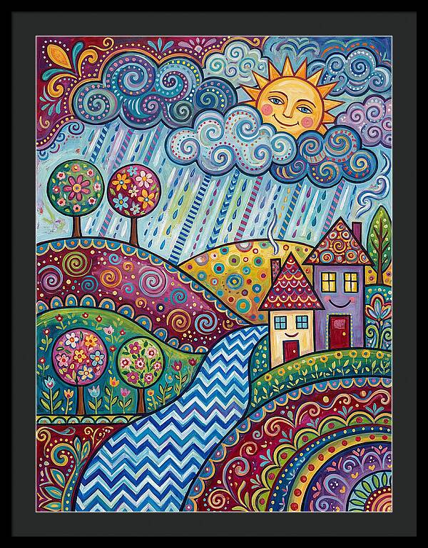 Rainy Day Folk Landscape