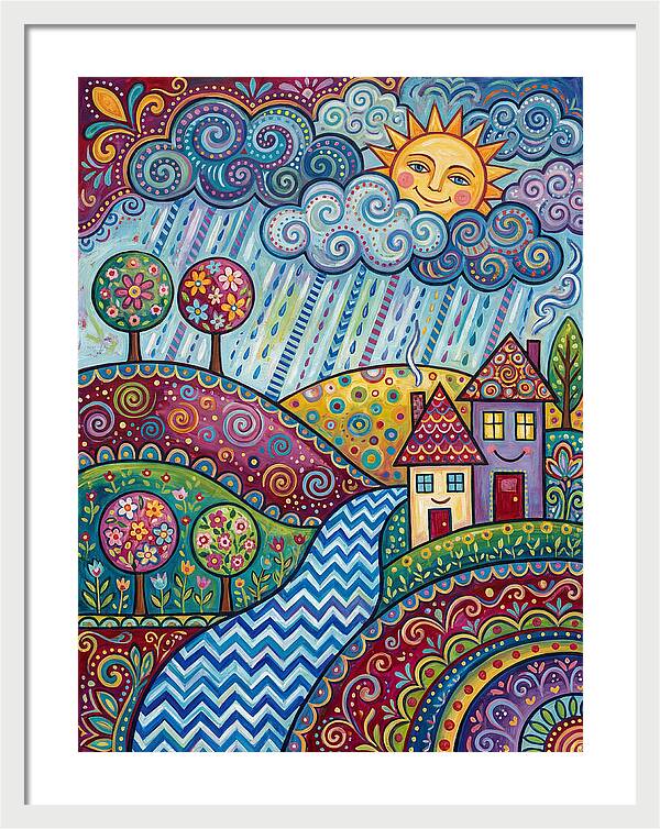 Rainy Day Folk Landscape