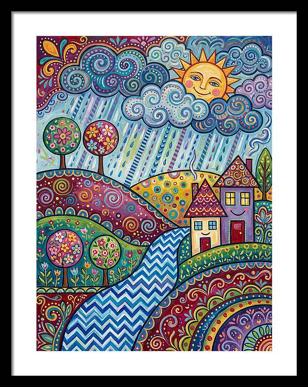 Rainy Day Folk Landscape