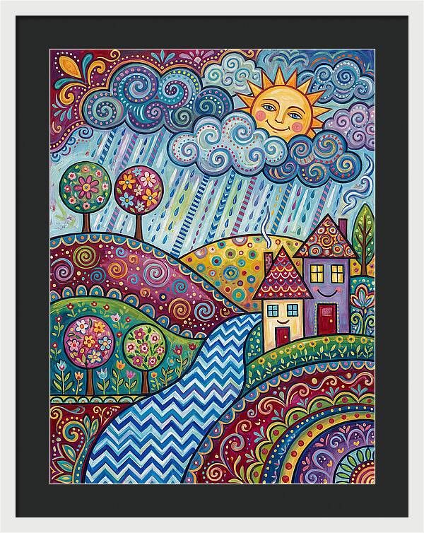 Rainy Day Folk Landscape
