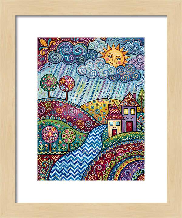 Rainy Day Folk Landscape