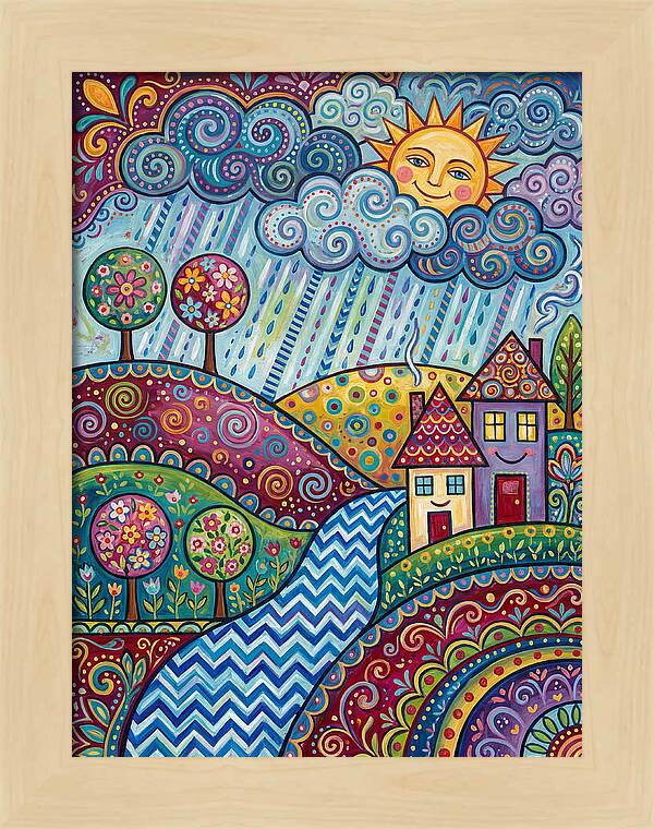 Rainy Day Folk Landscape