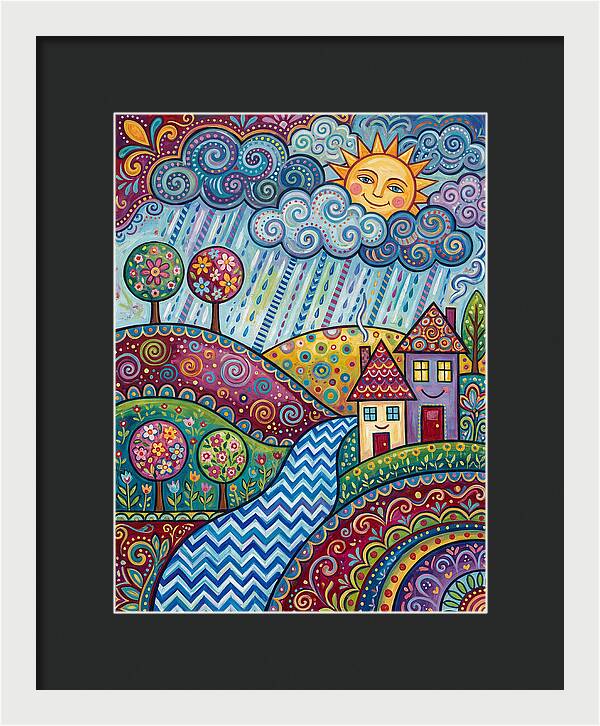 Rainy Day Folk Landscape