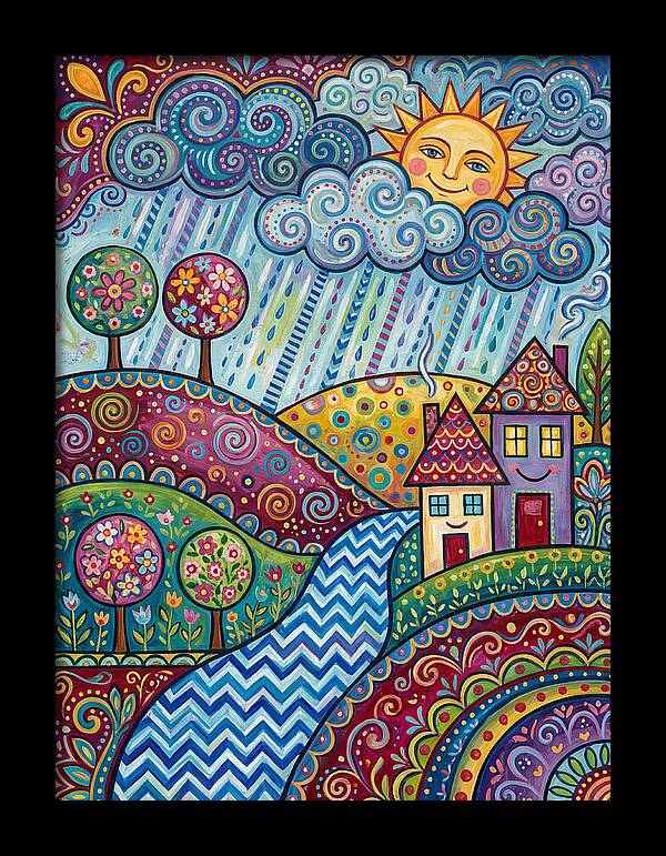 Rainy Day Folk Landscape