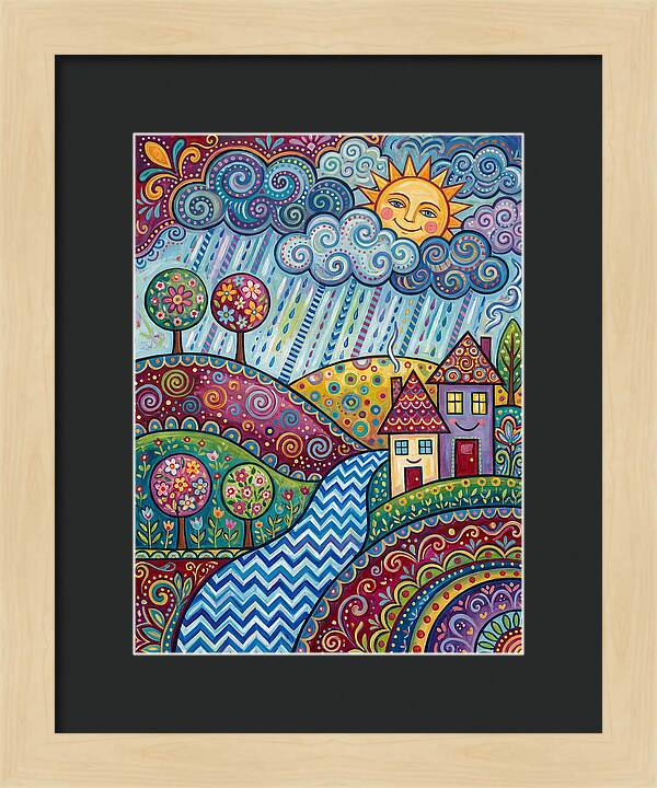 Rainy Day Folk Landscape