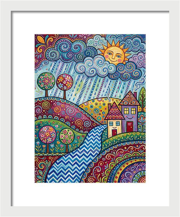 Rainy Day Folk Landscape