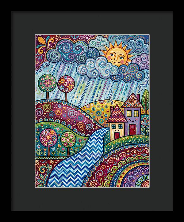 Rainy Day Folk Landscape
