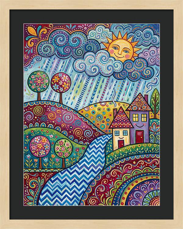 Rainy Day Folk Landscape