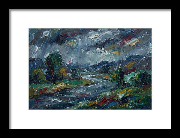 Rainy Landscape Expressionism