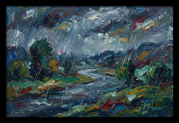 Rainy Landscape Expressionism