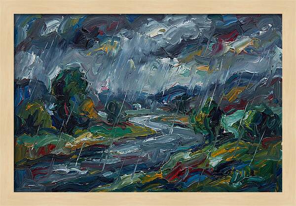 Rainy Landscape Expressionism