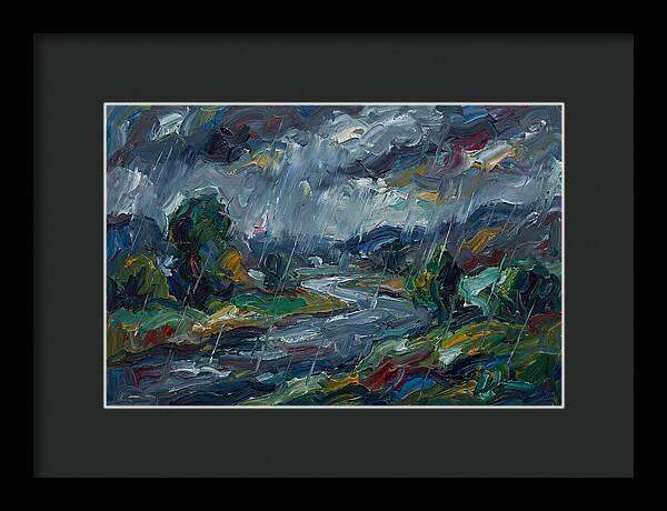 Rainy Landscape Expressionism