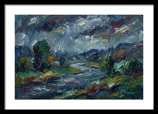 Rainy Landscape Expressionism