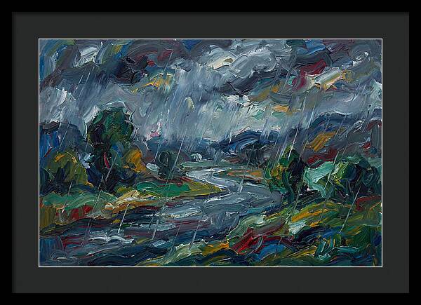 Rainy Landscape Expressionism