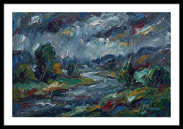 Rainy Landscape Expressionism