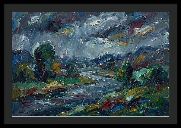 Rainy Landscape Expressionism