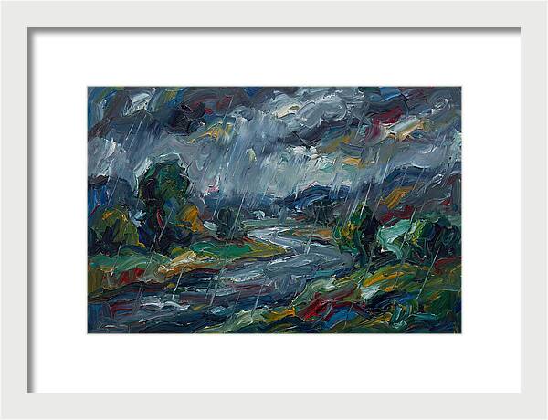 Rainy Landscape Expressionism
