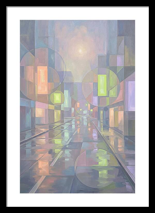 Rainy Street Reflections