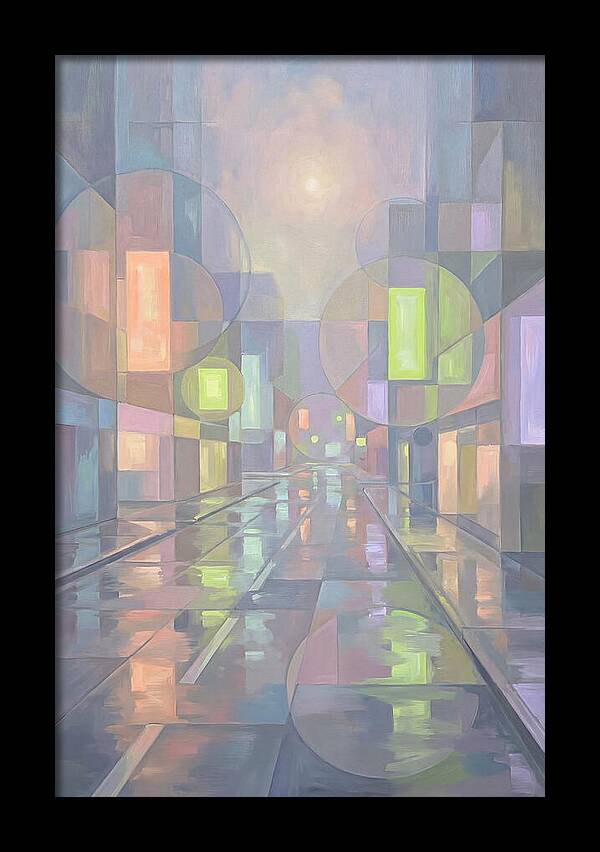 Rainy Street Reflections