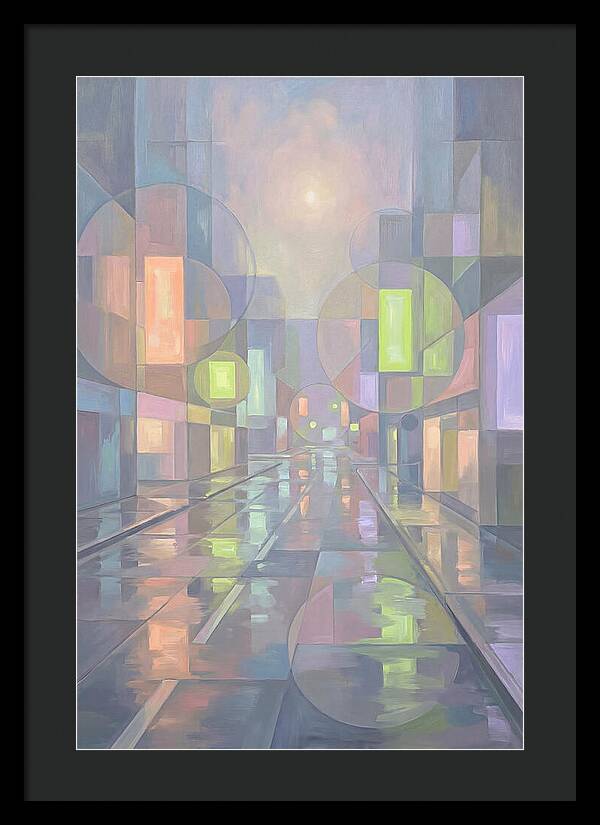 Rainy Street Reflections