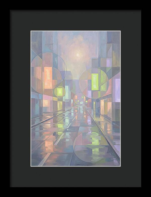 Rainy Street Reflections