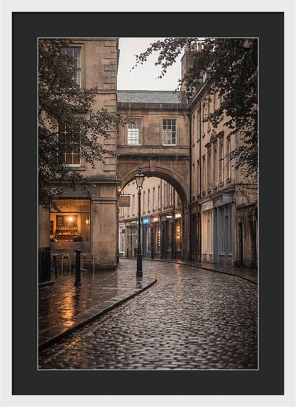 Rainy Street Reflections