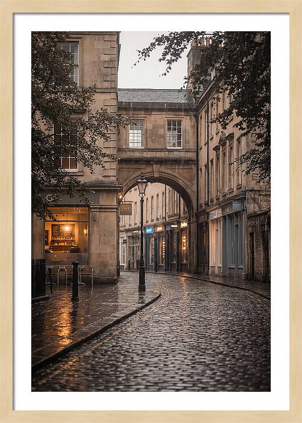 Rainy Street Reflections