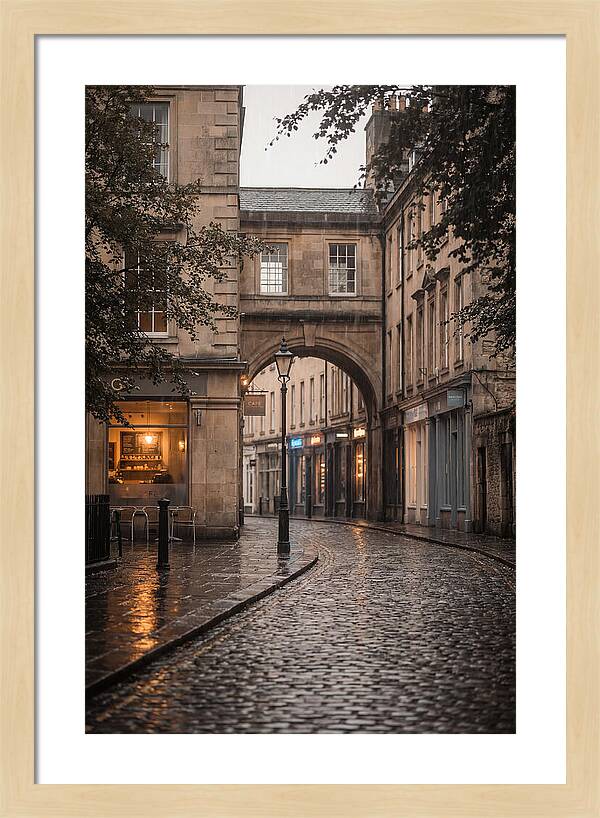 Rainy Street Reflections