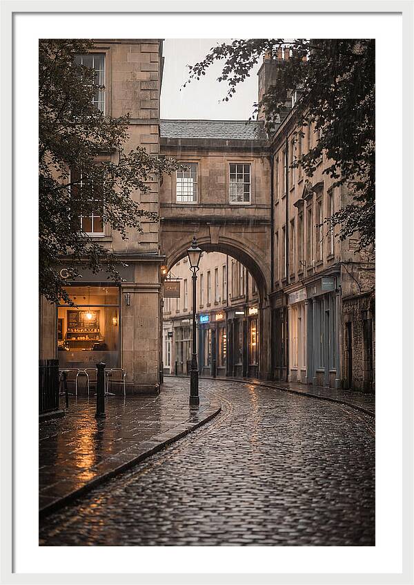 Rainy Street Reflections