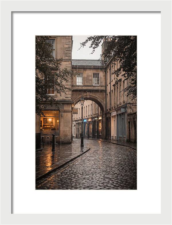 Rainy Street Reflections
