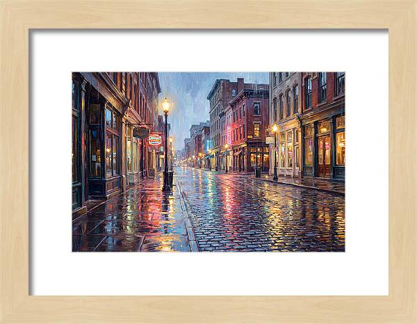 Rainy Street Scene