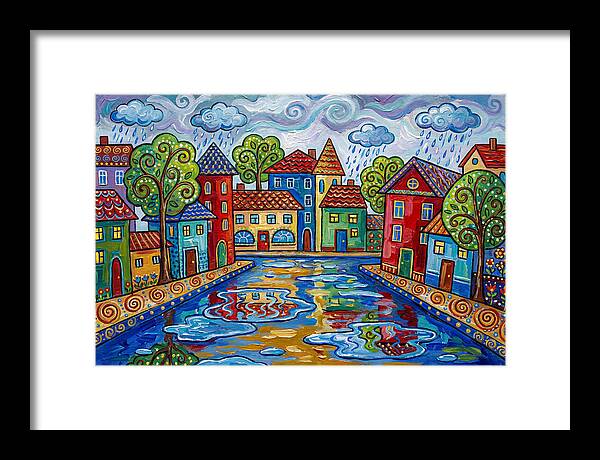Rainy Street Scene