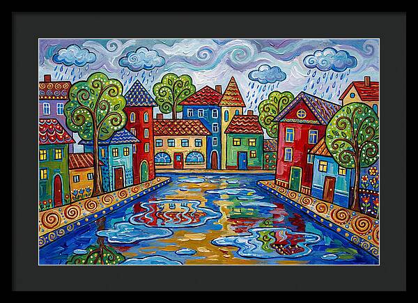 Rainy Street Scene